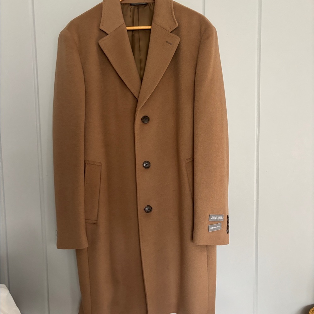 Michael Kors Men's Brown Trench Coat
